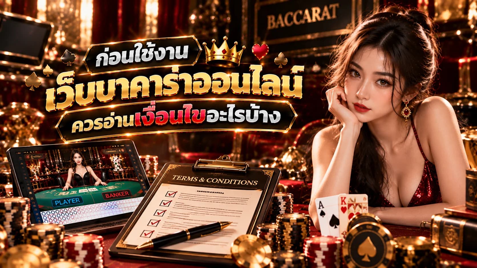 ก่อนใช้งานเว็บบาคาร่าออนไลน์ควรอ่านเงื่อนไขอะไรบ้าง
