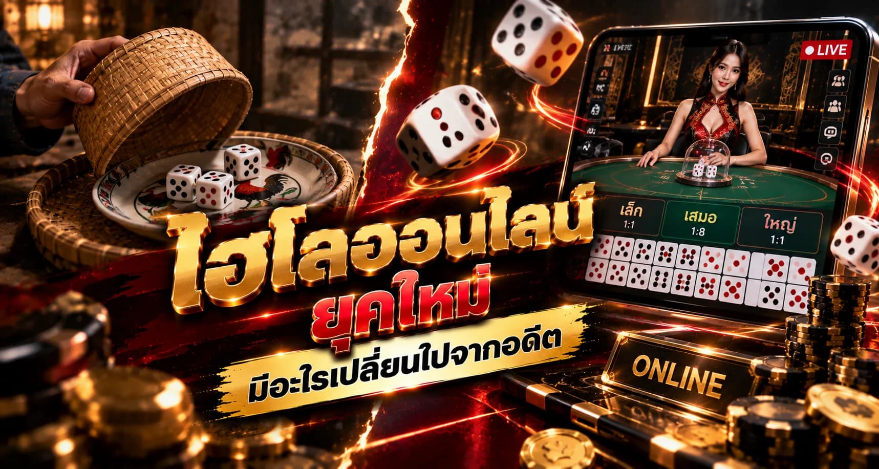 ไฮโลออนไลน์ยุคใหม่มีอะไรเปลี่ยนไปจากอดีต