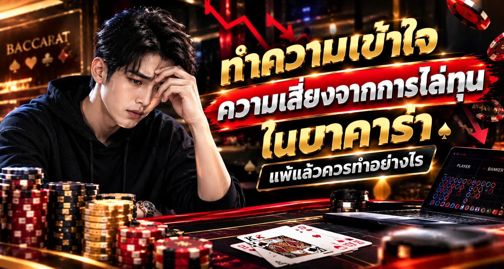 ความเสี่ยงจากการไล่ทุนในบาคาร่า